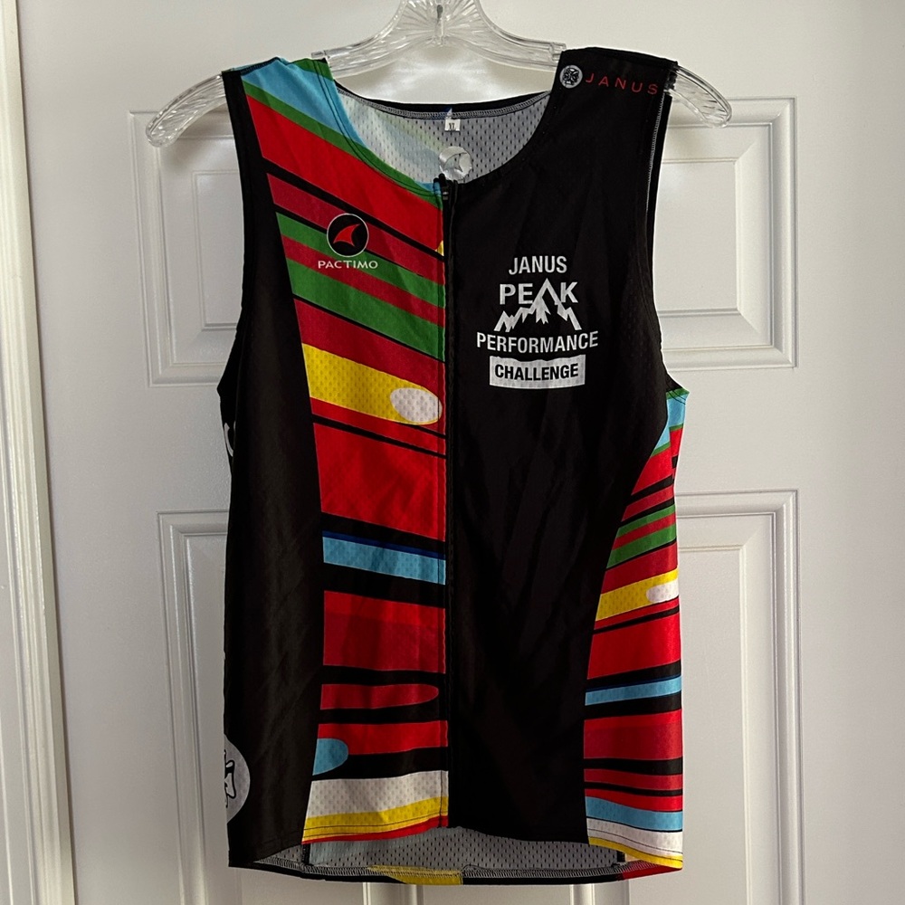 Pactimo Janis Peak Performance Challenge Sleeveless Cycling Jersey XL